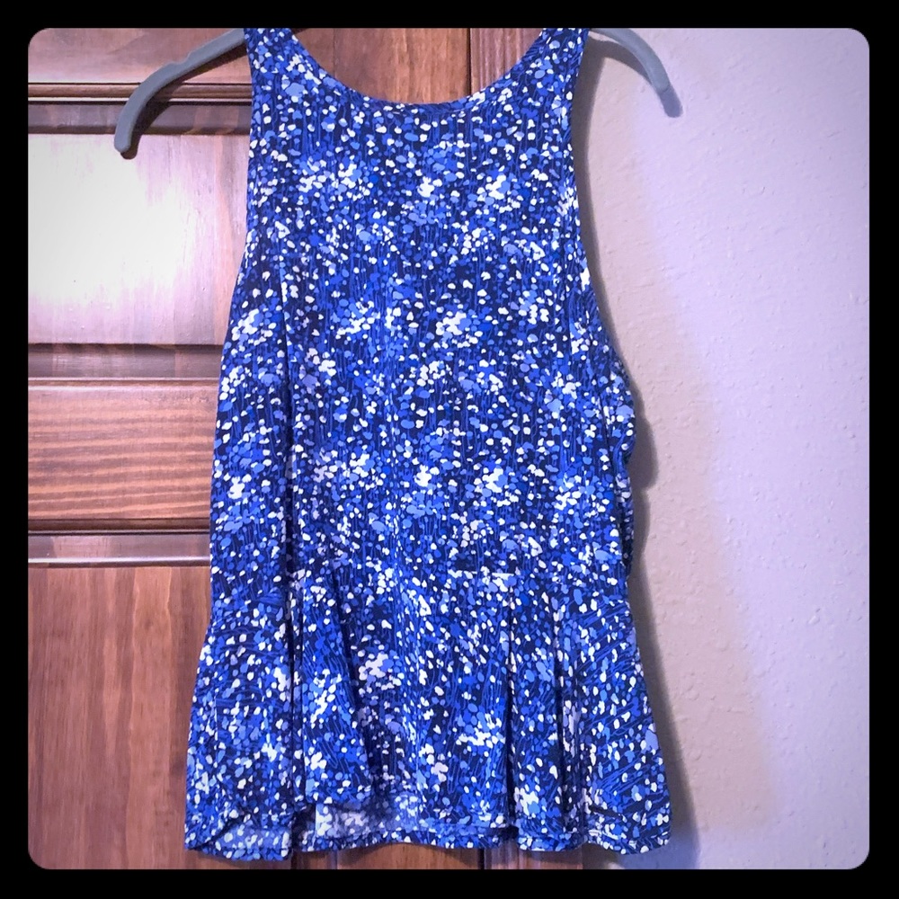 Floral tank top